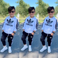 Mavi Boncuk Kids Çocuk Kapüşonlu Alt Üst Takım