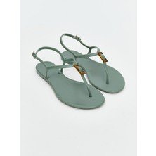 Lc Waikiki Yeni Sezon Toka Detaylı Parmak Arası Kadın Plaj Sandaleti