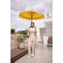 MİMİ LUXURY WEAR Kadın Tesettür Eşofman Takımı, Alt-Üst Takım Fermuarlı 492