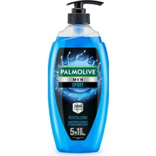 Palmolive Men Sport 5'i 1 Arada Canlandırıcı Erkek Duş Jeli 750 ml | Vücut, Yüz, Saç, El ve Ayak Için