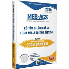 Hoca Kafası Data 2026 Meb-Ags Eğitim Bilimleri ve Türk Milli Eğitim Sistemi Soru Bankası Çözümlü Ultra Serisi Data Yayınları