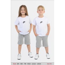 Mavi Boncuk Kids Çocuk Kaprili Takım