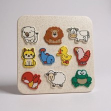 Juli 🧩 Ahşap Hayvan Eşleştirme ve Yerleştirme Oyunu (Eğitici & Eğlenceli)