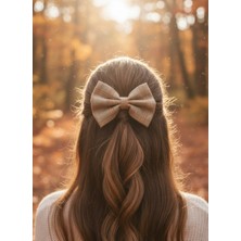 Toka Delisi Kahverengi El Yapımı Otomatik Fiyonk Toka