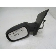 TŞT Ford Fiesta Dış Ayna Elektriki Isıtmalı Siyah Kapak Sol 2002- (Oem No:  2S6117683BP)