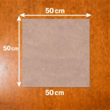Kendinden Yapışkanlı Alkantara Süet Suni Deri 50 x 50 - Vizon