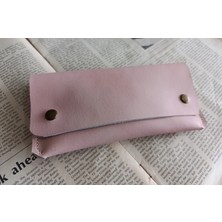 Mahfuz Gerçek Deri Tamamen El Emeği Kadın Cüzdan 22CM*8CM * 1 Kağıt Para Alanı 4 Kart Bölmesi NLU252