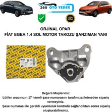 Opar 52121987 Fiat Egea 1.4 Sol Motor Takozu Şanzıman Yanı