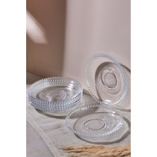 Perotti Girona Çay Tabak - 12 Li Boncuklu Çay Tabağı