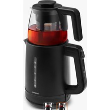 Karaca Tea Grande Xl Çay Makinesi ve Kettle Shiny Black