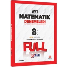 Full Matematik Yks Ayt Matematik 8 Deneme Çözümlü Full Matematik Yayınları