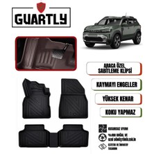 Guartly Renault Duster 2024 ve Sonrası Uyumlu Araca Özel Premium 4d Havuzlu Paspas Takımı
