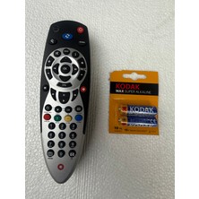 Digiturk Dıgıturk Pvr Plus Sıyah Kumandası Ikı Adet Kodak Aa Xtralıfe Alkalınlı Pıl