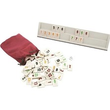 Layfhex Büyük Boy Sağlam Plastik Cafe Okey Takımı Kahveci Istaka Taş Seti