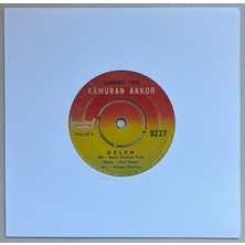 İstanbul Plak Kamuran Akkor Özlem - Sen Nerde Ben Orda 45 Lik Plak (Orijinal Dönem Baskı)