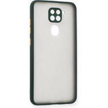 Magicool Xiaomi Redmi Note 9 Kılıf Montreal Silikon Kapak - Yeşil