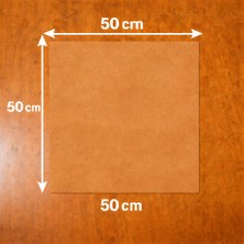 Kendinden Yapışkanlı Alkantara Süet Suni Deri ''tek Kullanımlık Tamir Kiti'' 50 x 50 - Taba