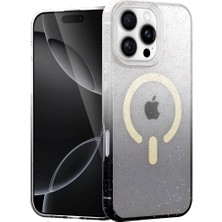 Magicool Apple Iphone 16 Pro Max Pummel Shiny Magsafe Kapak - Siyah