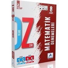 Paraf 8. Sınıf Lgs Matematik Orta ve Zor Denemeleri Çözümlü 1. Kitap Paraf Yayınları