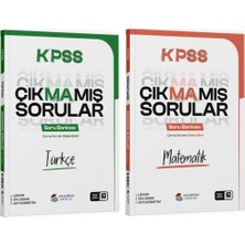 Anla Kazan Yayınları Akademi Denizi Kpss Türkçe + Matematik Çıkmamış Sorular Soru Bankası 2 Li Set Akademi Denizi