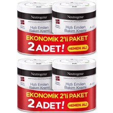 Neutrogena Norveç Formülü Hızlı Emilen Bakım Kremi 200ML+200ML 400ML Avantaj Pk (2 Li Set)
