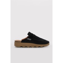 Fast Step Hakiki Deri  Kadın Düz Terlik 972ZA351