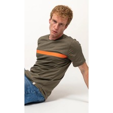 Petizan Yatay Çizgili Line T-Shirt Erkek