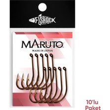 Olta Iğnesi - Maruto - NS4310 - Bronz - No: 6/0  (10'lu Paket)