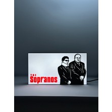 Masa Lambası - The Sopranos Adaptörlü Dekoratif & Hediyelik Lamba