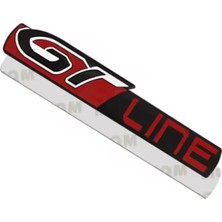 Peugeot 3D Metal Gt Line Hattı Grille Abmlem Rozeti