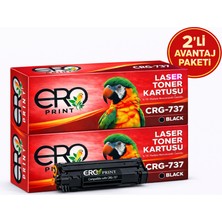 Ero Print CRG737 | Canon MF-237w Muadil Toner - 2'li Avantaj Paket