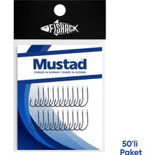 Olta Iğnesi - Mustad - 2300 - Lacivert - No: 16  (50'li Paket)