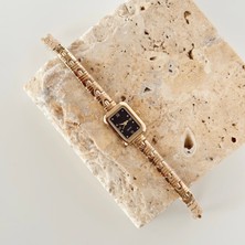 Vesce Atelier Ryen Gold Saat Siyah