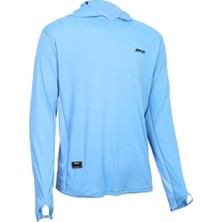 Bkk Long Sleeve Casual Shirt Light Blue Xxxl