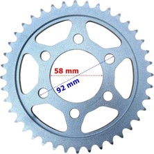 Gear5 Arka Dişli 45T (6 Delik) - Rks Srk 125