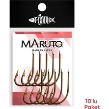 Olta Iğnesi - Maruto - 5412 - Bronz - No: 6/0  (10'lu Paket)