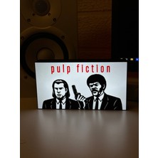 Masa Lambası - Pulp Fiction Adaptörlü Dekoratif & Hediyelik Lamba