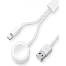 Magicool AC08 2in1 Kablosuz Şarj Apple Watch 1/2/3/4/5/6/7/8/se