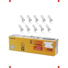 Calperia Standart W5W T10 Park Ampulü (10 Adet)