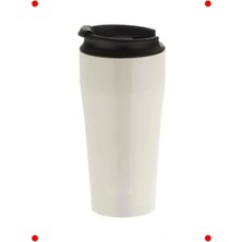 Calperia 400 ml Termos Bardak - Krem Rengi