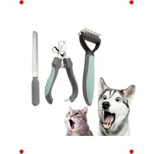 Calperia Evcil Hayvan Bakım Seti - Tırnak, Tüy Tımar Kiti