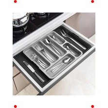 Calperia Ayarlanabilir Çekmece Içi Kaşık Çl Bıçak Düzenleyici