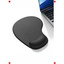 Calperia Ergonomik Bilek Destekli Mouse Pad - Siyah