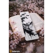 Japon Bahçesi Temalı Kitap Ayracı