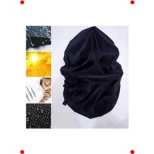 Calperia Su Geçirmez Scooter Sele Kılıfı - Siyah Deri