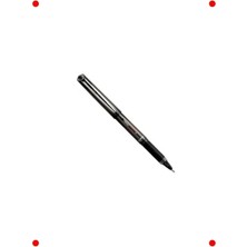 Calperia Yuvarlanan Top Uçlu Siyah Kalem - 1.0mm