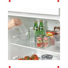 Calperia Şeffaf Akrilik Mutfak ve Buzdolabı Düzenleyici