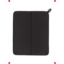 Calperia Koyu Gri Bulaşık Kurutma Pedi Örtüsü (44X36 Cm)