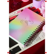 Calperia 2025 Spiralli A5 Günlük Ajanda - Sert Kapak