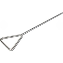 Labolist Drigalski Spatülü Üçgen 20 cm Paslanmaz Çelik